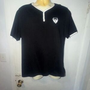 RINGSPUN Y2K Black TShirt-XXL {NWT}